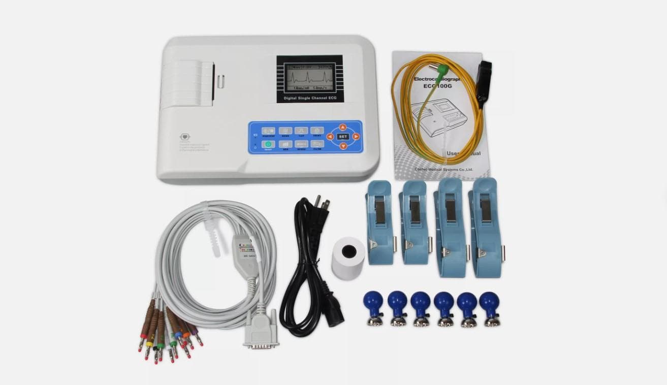 Electrocardiograph machine